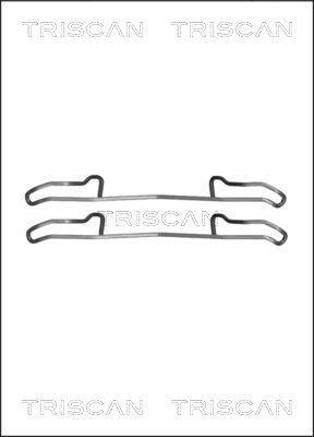 Kit acessórios de pastilhas de travão Triscan A/S ref. 8105 241536