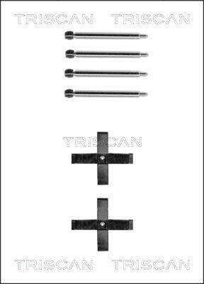 Kit acessórios de pastilhas de travão Triscan A/S ref. 8105 241597