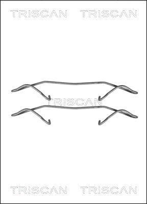 Kit d'accessoires pour plaquette de frein à disque Triscan A/S ref. 8105 241598