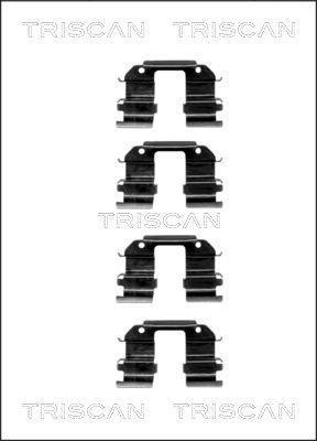 Kit d'accessoires pour plaquette de frein à disque Triscan A/S ref. 8105 241603