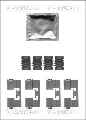 Kit d'accessoires pour plaquette de frein à disque Triscan A/S ref. 8105 241621