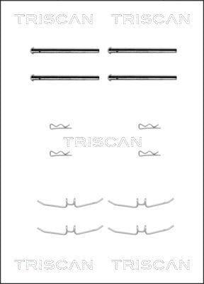 Kit acessórios de pastilhas de travão Triscan A/S ref. 8105 271192