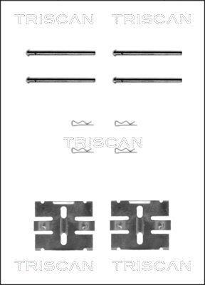 Kit acessórios de pastilhas de travão Triscan A/S ref. 8105 271206