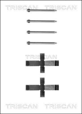 Kit acessórios de pastilhas de travão Triscan A/S ref. 8105 271219