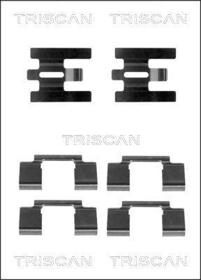 Kit d'accessoires pour plaquette de frein à disque Triscan A/S ref. 8105 271603