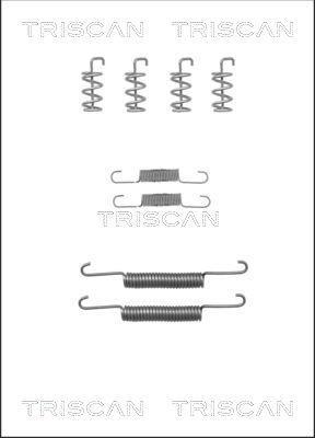 Kit acessórios tambor de comando de travão Triscan A/S ref. 8105 272578