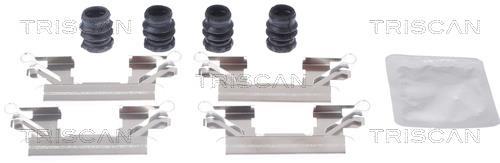 Kit acessórios de pastilhas de travão Triscan A/S ref. 8105 281597