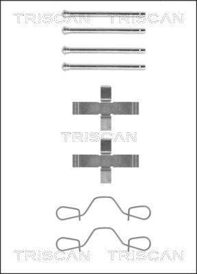 Kit acessórios de pastilhas de travão Triscan A/S ref. 8105 291410