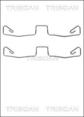 Kit acessórios de pastilhas de travão Triscan A/S ref. 8105 291602