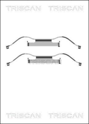 Kit acessórios de pastilhas de travão Triscan A/S ref. 8105 291608