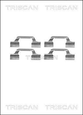 Kit acessórios de pastilhas de travão Triscan A/S ref. 8105 291610
