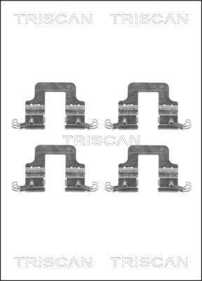 Kit acessórios de pastilhas de travão Triscan A/S ref. 8105 291613