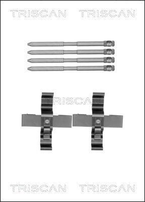 Kit acessórios de pastilhas de travão Triscan A/S ref. 8105 291615