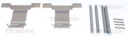 Kit acessórios de pastilhas de travão Triscan A/S ref. 8105 291621
