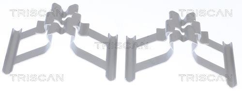 Kit acessórios de pastilhas de travão Triscan A/S ref. 8105 291624