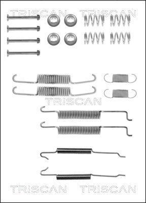 Kit acessórios tambor de comando de travão Triscan A/S ref. 8105 292547