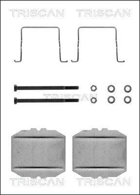 Kit acessórios de pastilhas de travão Triscan A/S ref. 8105 381506