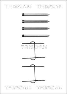 Kit acessórios de pastilhas de travão Triscan A/S ref. 8105 381533