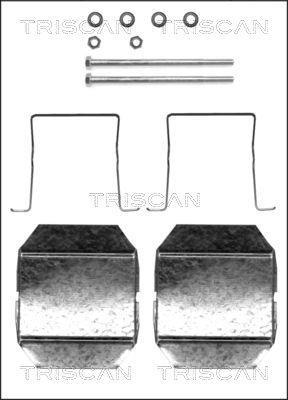 Kit acessórios de pastilhas de travão Triscan A/S ref. 8105 381611