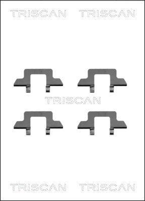 Kit acessórios de pastilhas de travão Triscan A/S ref. 8105 381612