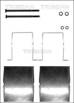 Kit acessórios de pastilhas de travão Triscan A/S ref. 8105 381614