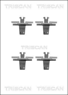 Kit acessórios de pastilhas de travão Triscan A/S ref. 8105 401452