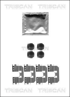 Kit acessórios de pastilhas de travão Triscan A/S ref. 8105 401619