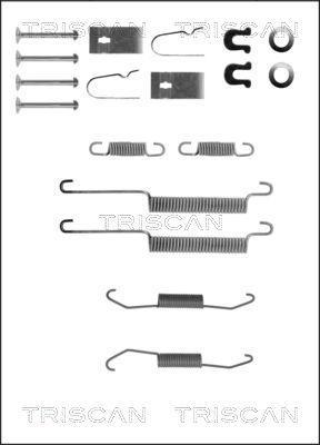 Kit d'accessoires pour mâchoire de frein à tambour Triscan A/S ref. 8105 402538