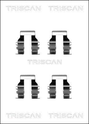 Kit acessórios de pastilhas de travão Triscan A/S ref. 8105 421587