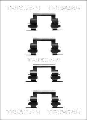 Kit acessórios de pastilhas de travão Triscan A/S ref. 8105 421588