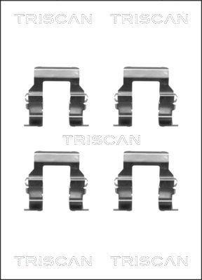 Kit acessórios de pastilhas de travão Triscan A/S ref. 8105 421589