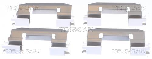 Kit d'accessoires pour plaquette de frein à disque Triscan A/S ref. 8105 431638