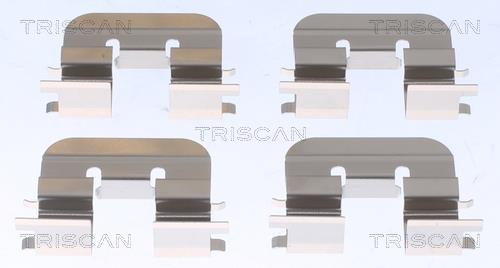 Kit acessórios de pastilhas de travão Triscan A/S ref. 8105 431639