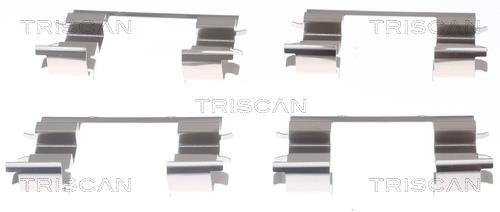 Kit d'accessoires pour plaquette de frein à disque Triscan A/S ref. 8105 431641