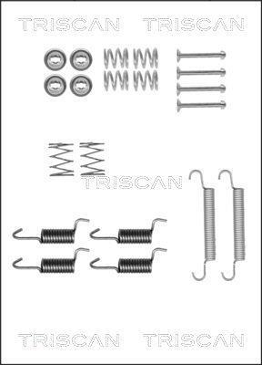 Kit d'accessoires pour mâchoire de frein à tambour Triscan A/S ref. 8105 432588