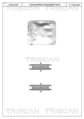 Régleur de timonerie, système de freinage Triscan A/S ref. 8105 432596