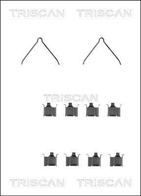 Kit acessórios de pastilhas de travão Triscan A/S ref. 8105 501580