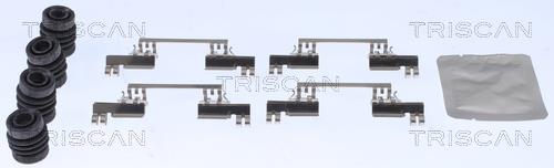 Kit d'accessoires pour plaquette de frein à disque Triscan A/S ref. 8105 501590