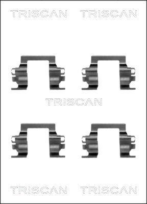 Kit acessórios de pastilhas de travão Triscan A/S ref. 8105 601609