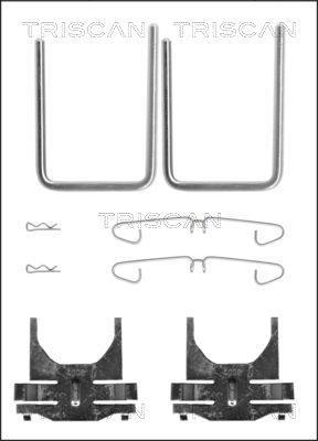 Kit d'accessoires pour plaquette de frein à disque Triscan A/S ref. 8105 651113