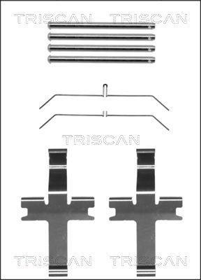 Kit acessórios de pastilhas de travão Triscan A/S ref. 8105 681535