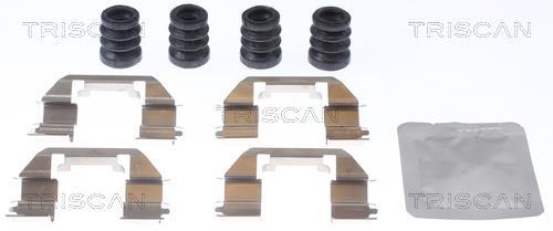Kit acessórios de pastilhas de travão Triscan A/S ref. 8105 801002