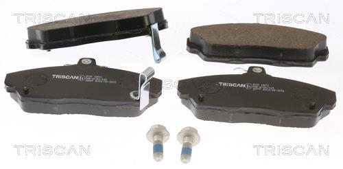 Jeu de 4 plaquettes de frein Triscan A/S ref. 8110 10013