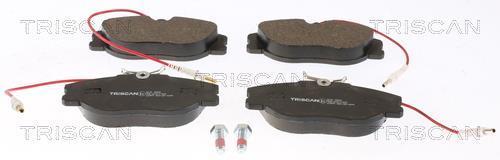Jeu de 4 plaquettes de frein Triscan A/S ref. 8110 10018