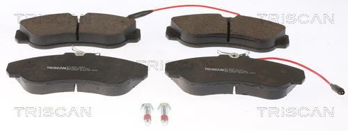 Jeu de 4 plaquettes de frein Triscan A/S ref. 8110 10021