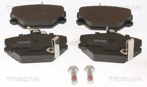 Jeu de 4 plaquettes de frein Triscan A/S ref. 8110 10025