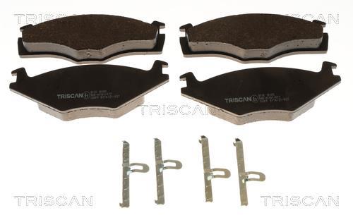 Jeu de 4 plaquettes de frein Triscan A/S ref. 8110 10105