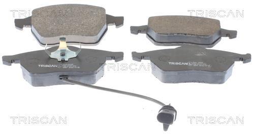 Jeu de 4 plaquettes de frein Triscan A/S ref. 8110 10524