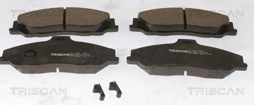 Jeu de 4 plaquettes de frein Triscan A/S ref. 8110 10543