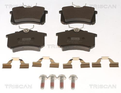 Jeu de 4 plaquettes de frein Triscan A/S ref. 8110 10544